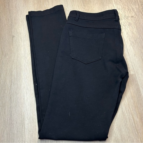 Active USA 5 Pockets Skinny Ponte Pants black - Picture 2 of 10